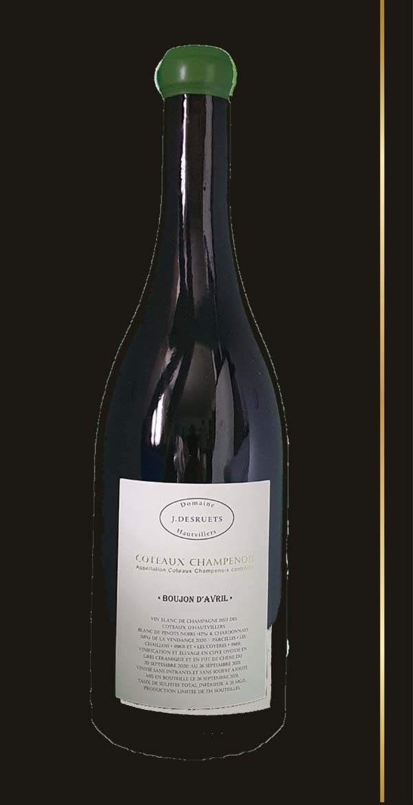 Cuvée Boujon d'avril - Champagne Joseph Desruets